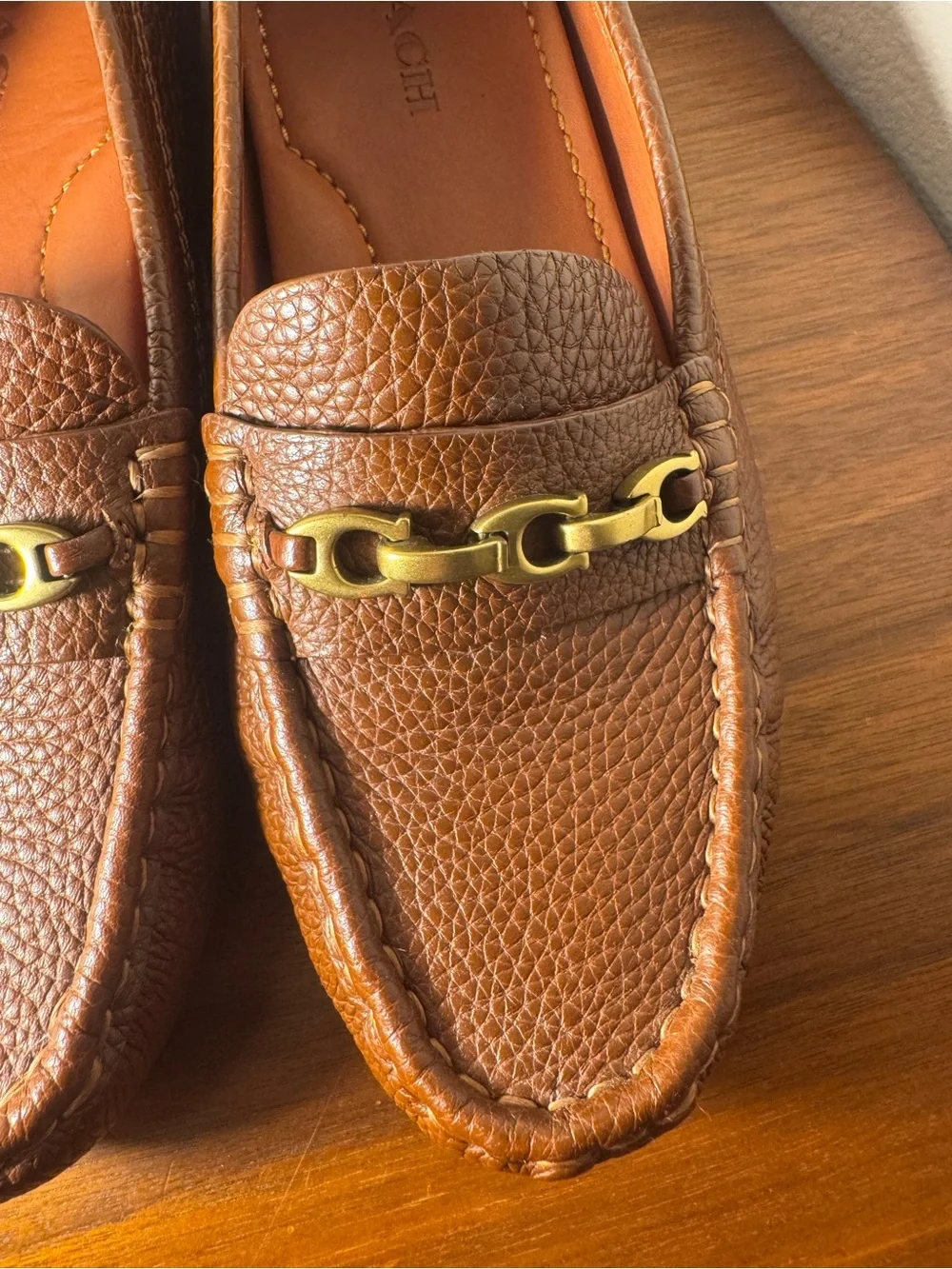 Coach Crosby Driver Loafers Size 8.5
